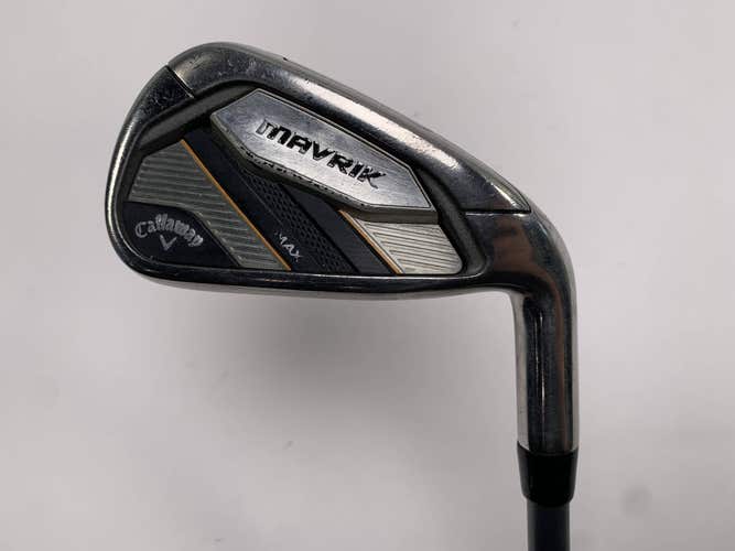 Callaway Mavrik Max Single 6 Iron Project X Catalyst 5.5 65g Regular Mens RH