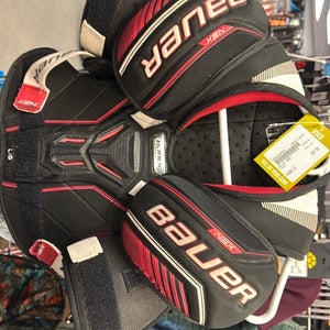 JR LG Bauer NSX (Used) Large Junior Shoulder Pads SP ice hockey