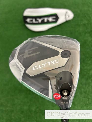 NEW Callaway Elyte 10.5 Driver w Headcover / Stiff