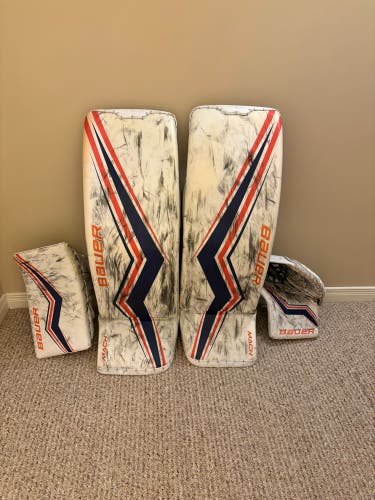 36" Bauer Mach Regular Goalie Full Set Pro Stock (Used)