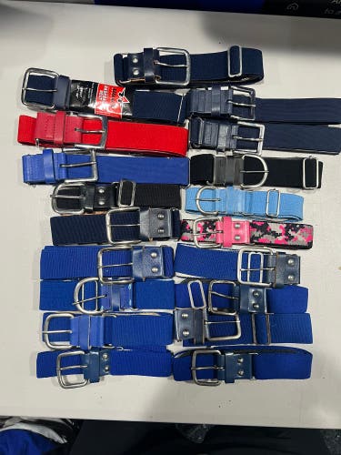 Unisex One Size Fits All Game Belts (Used)
