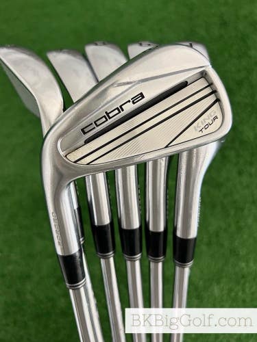LH Cobra King Tour / CB 23 Forged Combo Iron Set 5-P / KBS Tour 130 X