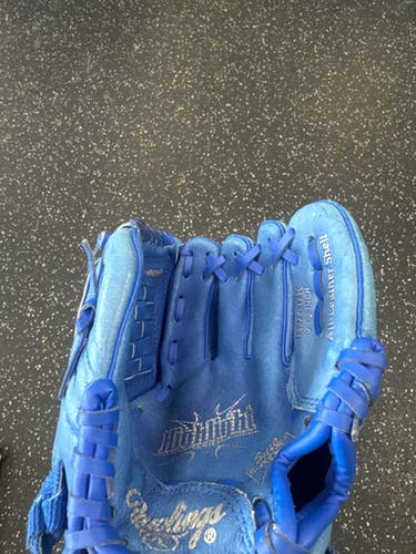Used Rawlings H950R BB/SB Glove RH Throw Royal Blue 9 1/2" 11849-S000035563