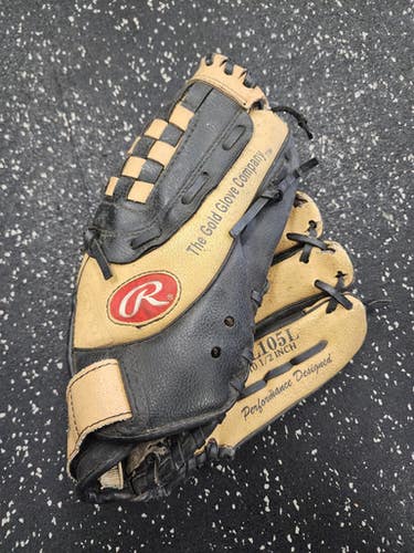 Used Rawlings PL105L BB/SB Glove RH Throw Black 10 1/2" 11849-S000035569