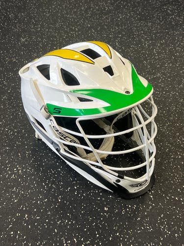 Used Cascade S Lacrosse Helmet White One Size 11849-S000035597