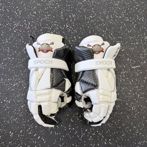 Used Epoch INTEGRA Lacrosse Gloves Mens White 13" 11849-S000035702