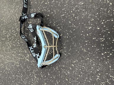 Used STX Z SEE - S Lacrosse Facial Protect Carolina Blue Youth 11849-S000035372