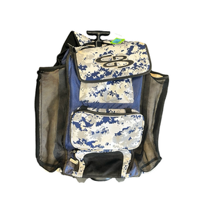 Used BoomBah WHEELED BAG BB/SB Player Wheeled Bag Navy Blue 11682-S000125654