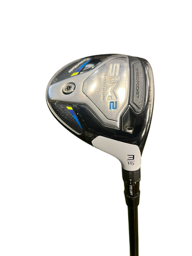 Used Taylormade SIM 2 TITANIUM Mens Fairway Wood RH 3 Wood 11682-S000122246