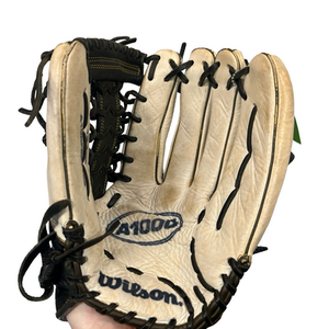 Used Wilson A1000 BB/SB Glove RH Throw White 12 1/2" 11682-S000125693