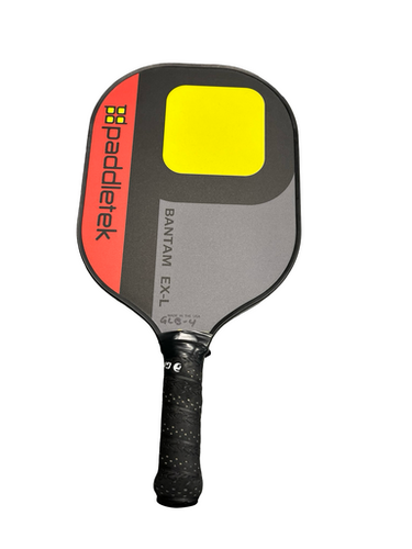 Used PADDLETEK BANTAM EX-L Pickleball Racquet Black 11682-S000125443