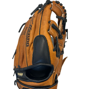 Used Mizuno POWER CLOSE  11IN BB/SB Glove RH Throw Brown 11" 11682-S000125448