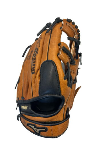 Used Mizuno POWER CLOSE  11IN BB/SB Glove RH Throw Brown 11" 11682-S000125448