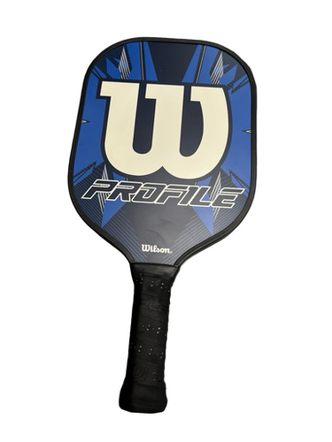 Used Wilson PROFILE Pickleball Racquet Royal Blue 11682-S000125442