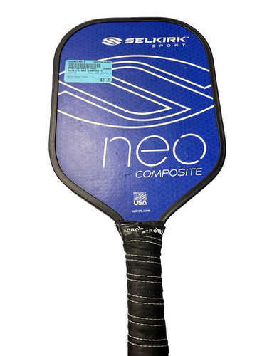 Used Selkirk NEO COMPOSITE Pickleball Racquet Royal Blue 11682-S000125521