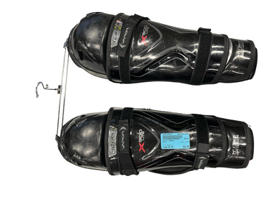 Used Bauer VAPOR Senior Shin Guards Black 14" 11682-S000125567