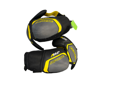 Used Bauer SUPREME S29 ELBOW Junior Elbow Pads LG 11682-S000125607