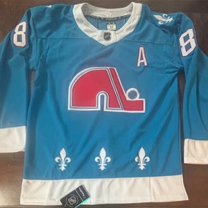 Cale Makar #8 Colorado Avalanche 2025 Quebec Nordiques Jersey Adult Large (52)
