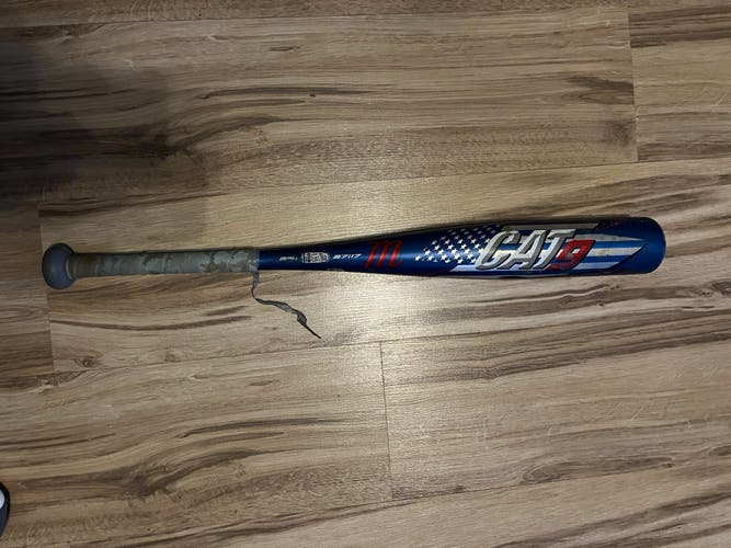 2021 Marucci CAT9 Alloy USSSA Certified Bat (-10) 17 oz 27" (Used)