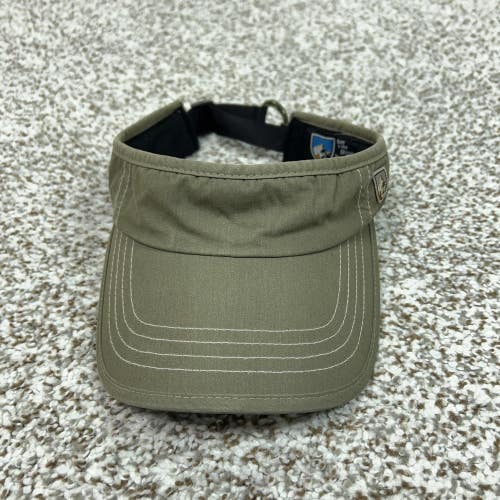 Kuhl Hat Visor Strap Back Mens One Size Green Outdoor Hiking Casual Camping Gorp