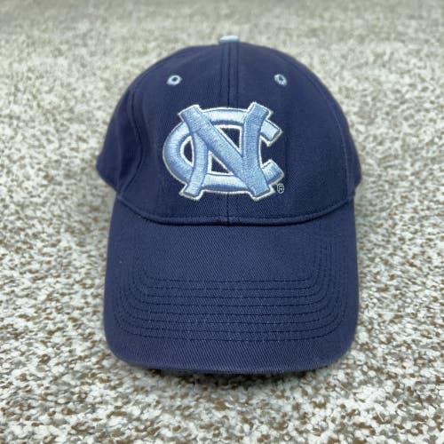 North Carolina Tar Heels Hat Cap Strap Back Mens One Size Blue Football Gameday