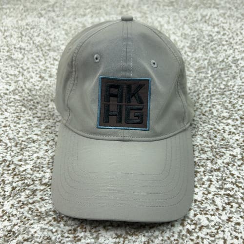 Alaskan Hardgear Hat Cap Flex Mens XL Gray AKHG Patch Stretch Duluth Trading