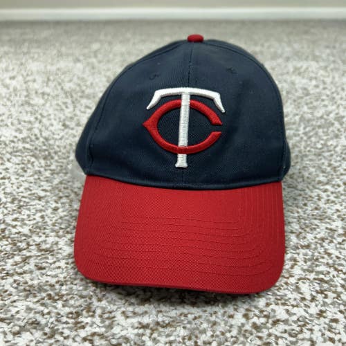 Minnesota Twins Hat Cap Snap Back Mens One Size Blue Red MLB Baseball '47 Dad