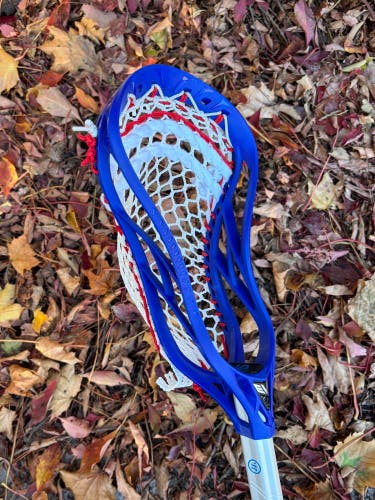 New Warrior Evo 5 Head Custom Strung with 4s Mesh (Sample Stringing)