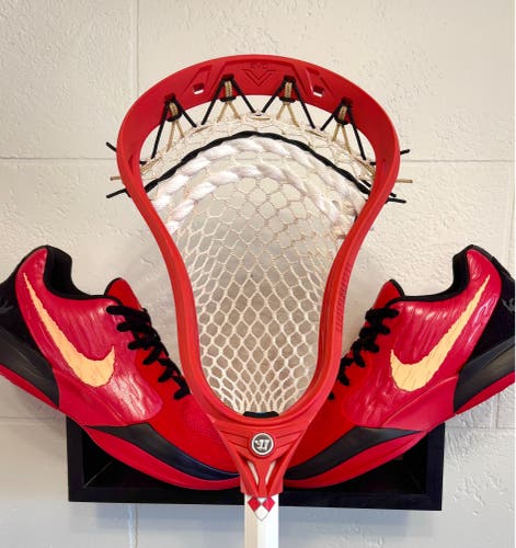 New Warrior Evo V Box Head Custom Strung with Hero 4.0 Mesh (Sample Stringing)