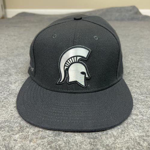 Michigan State Spartans Hat Cap Flex Mens Medium NCAA Basketball Nike Dri Fit