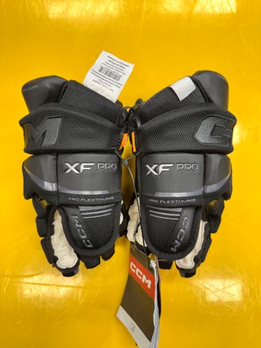 CCM Tacks XF Pro Gloves 12" (New) black on black
