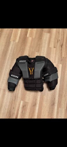 Small / Medium 2024 CCM AB Pro Goalie Chest Protector Pro Stock (Used)