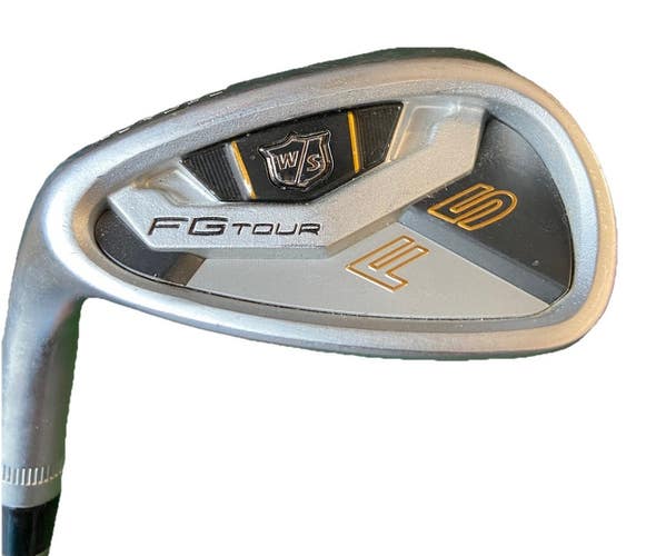 Wilson Staff F5 FG Tour Forged Gap Wedge 51* LH S300 Stiff Steel 35" Nice Lefty