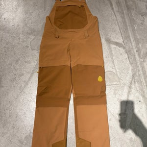 Orange Men's STIO Skyrider Ski Pants/Bib | Medium (New)