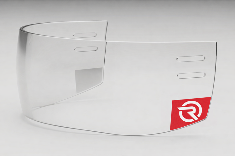 Ronin  R7 PRO MKII Visor CLEAR (CE Certified) Straight-cut - NEW!