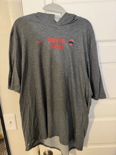Ohio State Lacrosse Hooded Shirt