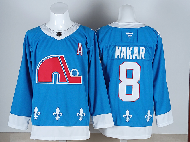 Colorado Avalanche #8 Cale Makar Blue Stitched Jersey Mens SIze 50