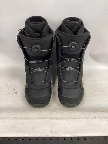 Used Ride ORION BOA Mens Snowboard Boots Black Senior 13 11851-S000042227