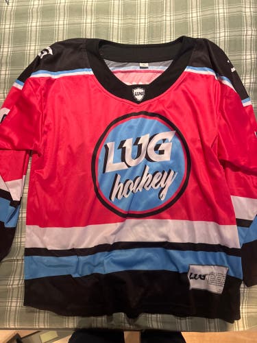 Pink XL Lug hockey Men's Jersey (Used)