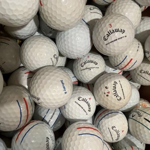 100 Callaway Chrome Soft Triple Track Golf Balls 3A