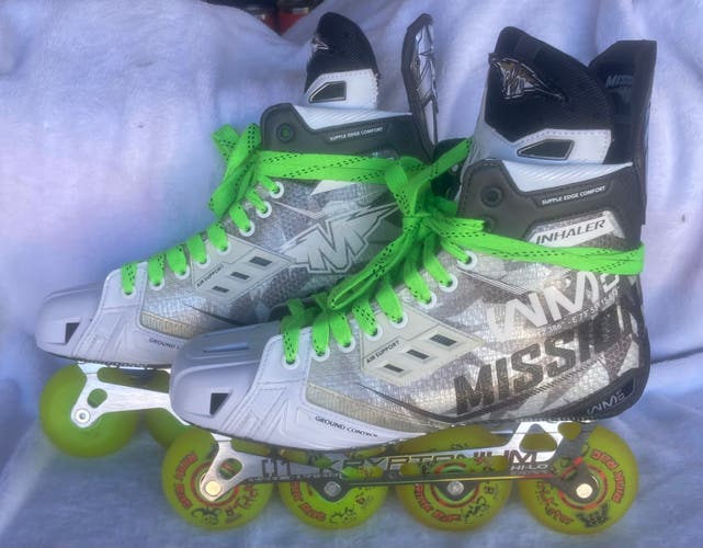 Mission Inhaler WM01 Inline Skates Regular Width Size 11 (New)