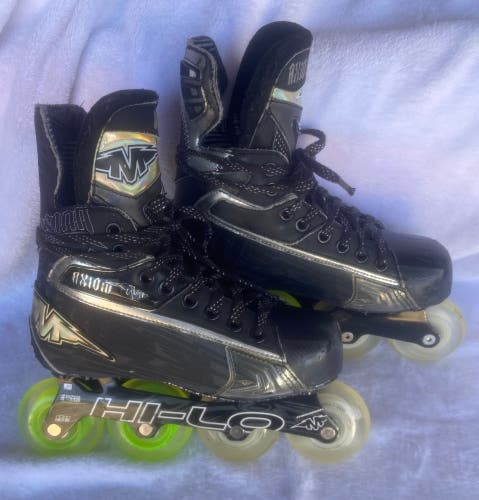 Mission Axiom T9 Inline Skates Wide Width Size 3 (Used)