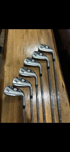 Men's PXG 0311 XP GEN6 Right Handed Iron Set Stiff Flex (7 Clubs) #4H, #5 - #9, PW Steel.. -