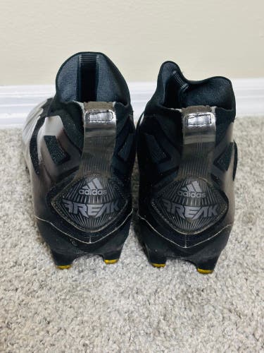 Men's Size M 12.0 (W 13.0) Adidas freak ultra Primeknit High Top Molded Cleats (Used)