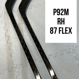 Senior(2x)Right P92M 87 Flex 67” ProBlackStock™ Unbranded Blackouts Pro Stock Nexus Hockey Sticks