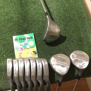 Northwestern Ladies Status Full Set (D, 3W, 5W, 3-9 Irons) Micro Lite 400 Steel
