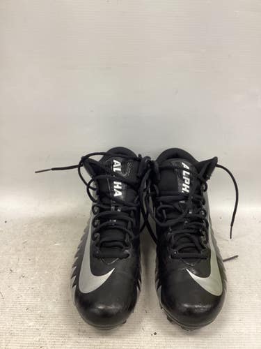 Used Nike LAX Cleats Mens Black Senior 10 11851-S000042135