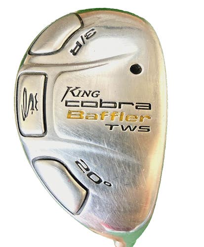 King Cobra Baffler TWS 3/R Hybrid 20* RH Aldila DVS Stiff Graphite 40" New Grip