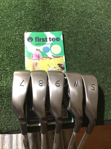 Ping Ladies Rhapsody Red Dot Irons Set (7-PW-SW) ULT 129 Lightweight I Graphite