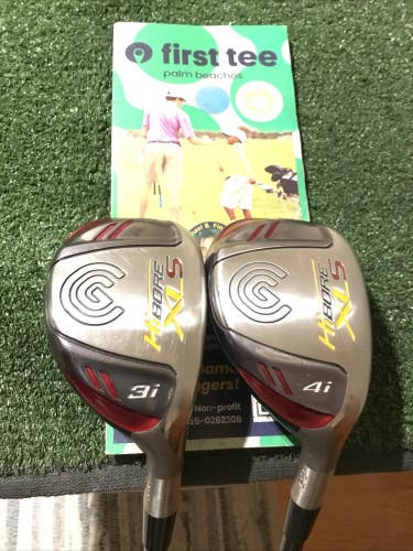 Cleveland Hibore XLS Wedge Set (3H & 4H) Regular 65g Fujikura Graphite Shafts